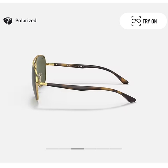 Ray-Ban Square Aviator Sunglasses - Picture 3 of 7